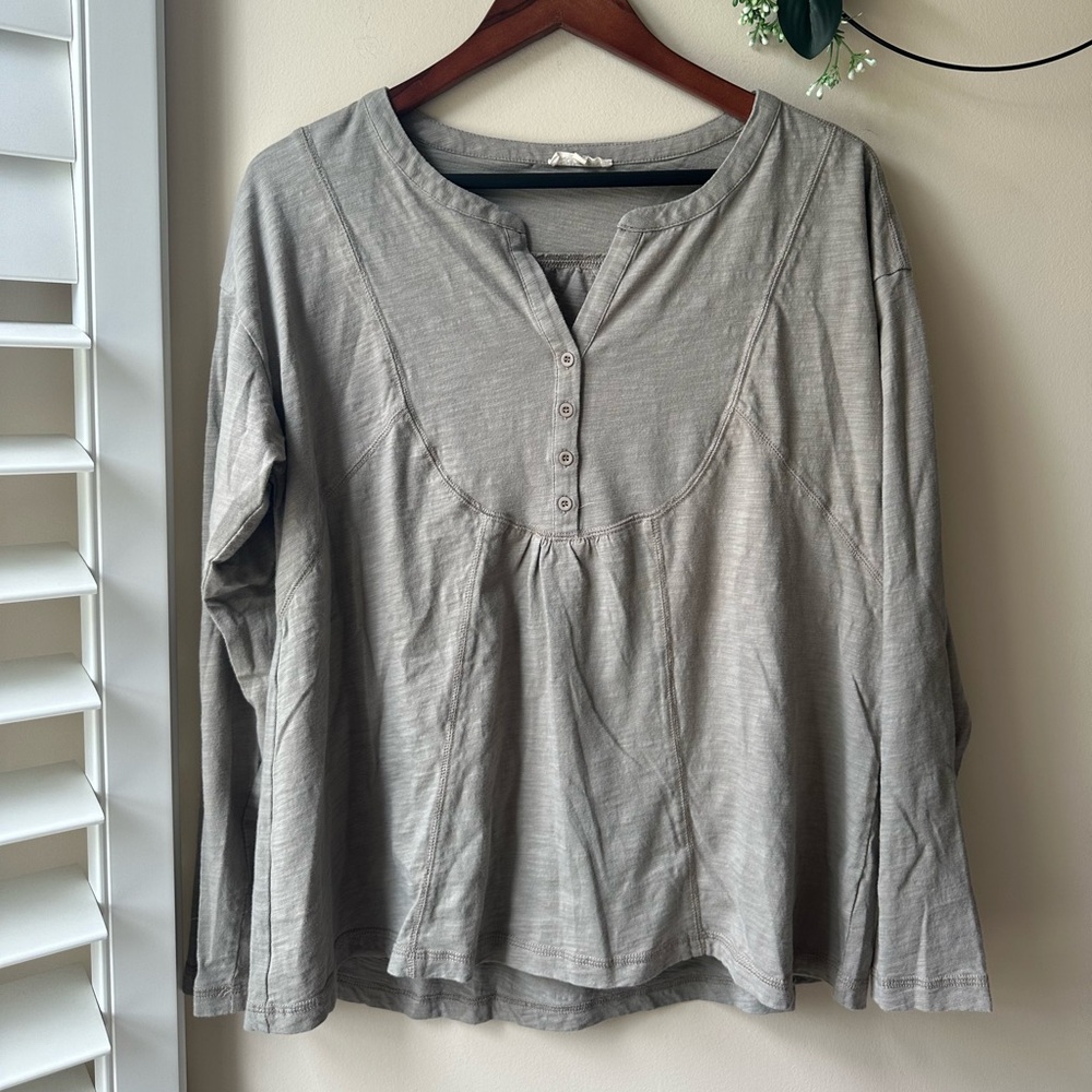 Cotton Bleu Blouse